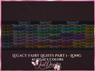 Sims 4 — Legacy Fairy Lights For All - Parenthood Required by Draven298 — 67 colored Fairy lights in both short and long