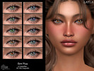 Sims 4 — Realistic Eyes N144 by Layla — Realistic eyes for female sims Previews and swatches made in CAS using HQ Mod HQ
