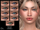 Sims 4 — Realistic Eyes N146 by Layla — Realistic eyes Previews and swatches made in CAS using HQ Mod HQ - BG compatible