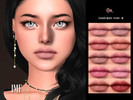 Sims 4 — IMF Cassandra Lipstick by IzzieMcFire — Cassandra Lipstick contains 10 colors in hq texture. Standalone item