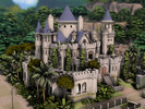 Sims 4 — Historical Castle (NO CC) by plumbobkingdom — This imposing castle showcases refined architecture, with tall