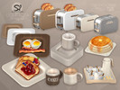 Sims 4 — Compacta Breakfast by SIMcredible! — The most important meal of the day is being celebrated on this set.