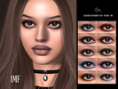 Sims 4 — IMF Cassandra Eyeshadow N.424 by IzzieMcFire — Cassandra Eyeshadow N.424 contains 10 colors in hq texture.