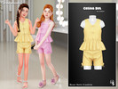 Sims 4 — Celina Clothing Set for children by WisteriaSims — for children - girls