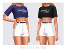 Sims 4 — Makayla Outfit by Black_Lily — YA, A, Teen