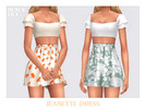 Sims 4 — Jeanette Dress by Black_Lily — YA, A, Teen