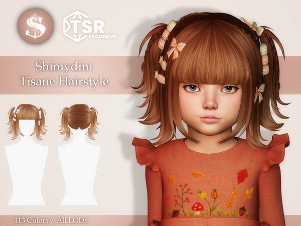 Sims 4 — Tisane Hairstyle Maxis Match Toddler by Shimydimsims — Hi I hope you will like this hair, these are 2 short