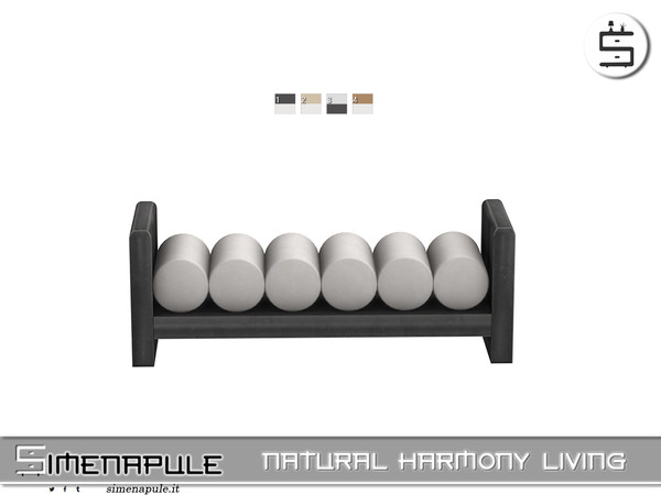 Sims 4 — [SeN4] Natural Harmony Living - Sofa 2 by Simenapule — Natural Harmony LivingNatural Harmony Living