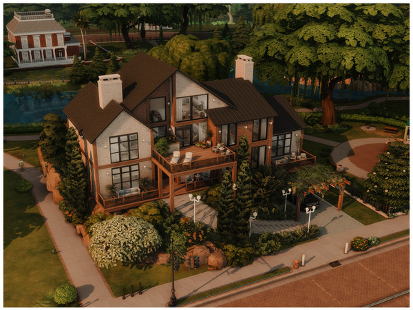 Sims 4 — MM. Modern Villa 22 by Merin_Martini — My Sims 4 lots some are inspired from random pictures that I found on the