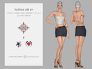 Sims 4 — Tattoo Set 29 by Charlotte_Morris — Skin Details - Tattoos