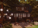 Sims 4 — Lantern Lounge Bar - Evermore Save File Project #46 by Meerigold — Tucked away in the heart of Granite Falls,