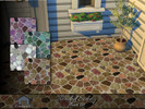 Sims 4 — Beaded Siding floor set by Emerald — Beaded Siding is a durable, timeless sophisticated style for lasting