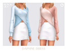 Sims 4 — Daphne Dress by Black_Lily — YA, A, Teen