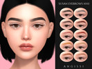 Sims 4 — Susan Eyebrows N141 by ANGISSI — PREVIEWS MADE USING HQ MOD Female Teen to elder