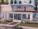 Sims 4 — Hearthgarden House l noCC by simZmora — A warm, family-oriented residence shaped around shared space and