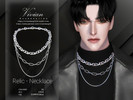 Sims 4 — Relic - Necklace by VivianDang — - All new meshes