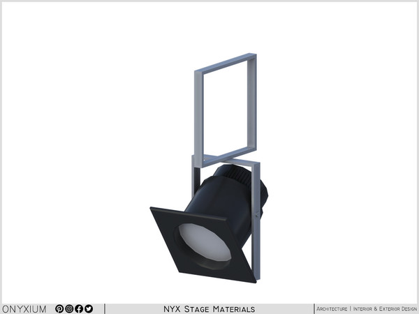 Sims 4 — NYX Truss Light by Onyxium — Onyxium@TSR Design Workshop Stage Collection - Belong To The 2026 Year