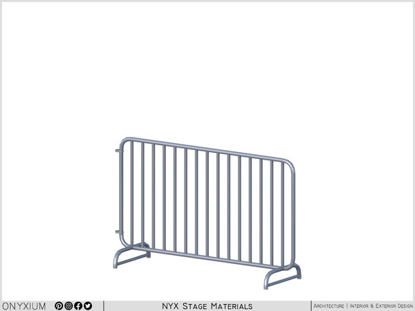 Sims 4 — NYX Barricade by Onyxium — Onyxium@TSR Design Workshop Stage Collection - Belong To The 2026 Year