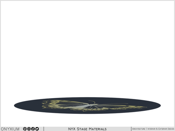 Sims 4 — NYX Stage Centerpiece Floor Decal by Onyxium — Onyxium@TSR Design Workshop Stage Collection - Belong To The 2026