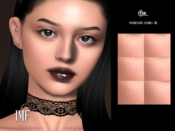 Sims 4 — IMF Freckles N.68 by IzzieMcFire — - Stand alone item with thumbnail