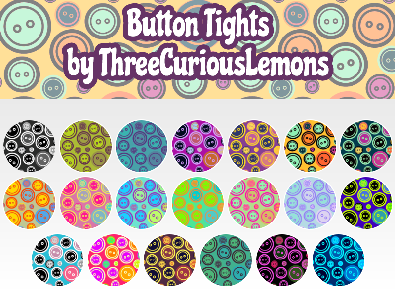 The Sims Resource | Button Tights by ThreeCuriousLemons
