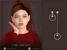Sims 4 — Lynn Earrings Kids by PlayersWonderland — Kids version of my Lynn Earrings. - 5 Swatches