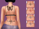 Sims 4 — Shadow Seer Tattoo by ANGISSI — PREVIEWS MADE USING HQ MOD HQ compatible