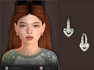 Sims 4 — Dethia Earrings Kids by PlayersWonderland — Kids version of my Dethia Earrings. - 5 Swatches