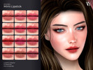Sims 4 — VELYSEA Mimi Lipstick by VELYSEA — -Lipstick category -HQ comatble -12 swatches