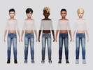 Sims 4 — Jericho Jeans Boys by McLayneSims — TSR EXCLUSIVE