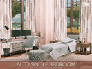 Sims 4 — Alto Single Bedroom by MychQQQ — Value: $ 14,940