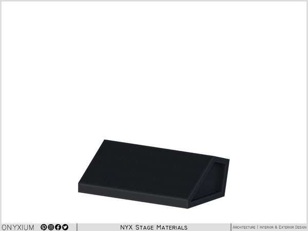 Sims 4 — NYX Stage Monitor by Onyxium — Onyxium@TSR Design Workshop Stage Collection - Belong To The 2026 Year