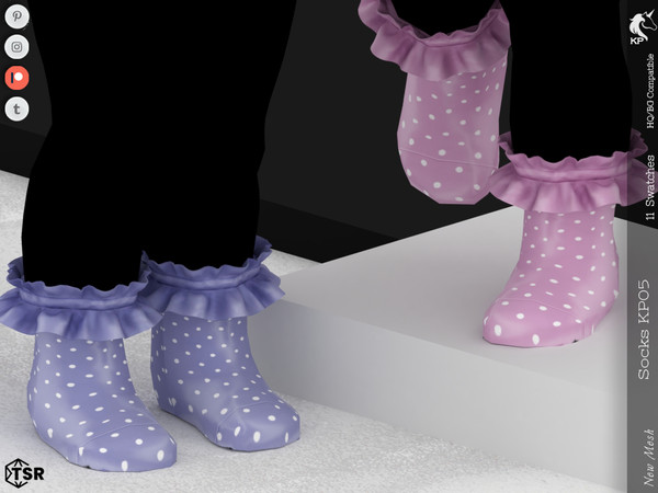 The Sims Resource | Socks KP05- Infant