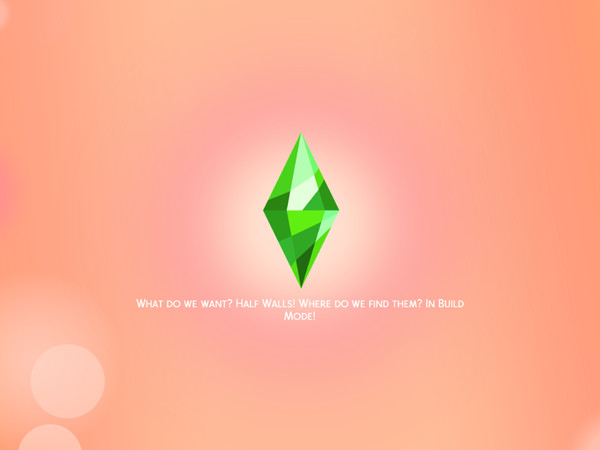 Sims 4 — Peach Berry Loading Screen by XChloe98 — A Peachy themed loading screen with a hint of berries color!!