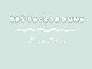 Sims 4 — CAS Background - Fresh Skies by XChloe98 — CAS Background Inspired By A Fresh Spring Day!