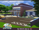 Sims 4 — TSR Vet clinic - NO CC by evi — Your pets will love this place and show not fear of the services they are going
