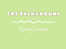 Sims 4 — CAS Background Spring Leaves by XChloe98 — CAS Background Inspired By A Fresh Spring Day!