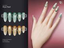 Sims 4 — VELYSEA Riyo Nail by VELYSEA — -Fingernail category -HQ comatble -31 swatches