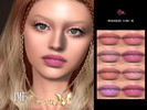 Sims 4 — IMF Michaela Lipstick by IzzieMcFire — Michaela Lipstick contains 8 colors in hq texture. Standalone item with