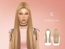 Sims 4 — Esmeralda Hairstyle by Enriques4 — New Mesh