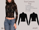 Sims 4 — Turtleneck  Top by astya96cc — 30 swatches