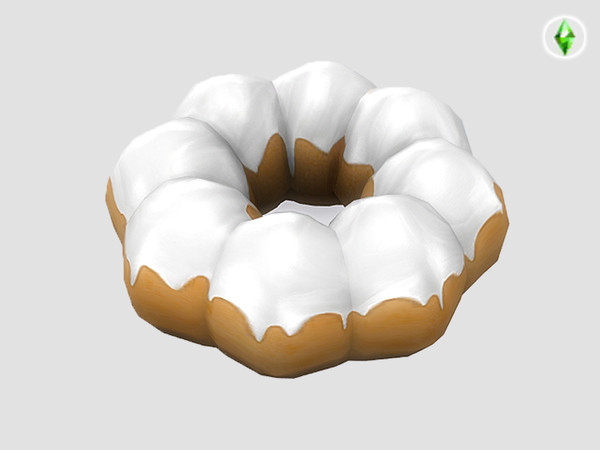 Sims 4 — Honey Bun Bakery Bundt Cake by SaeraMaples — Honey Bun Bakery Desserts Test FILE SIZES
