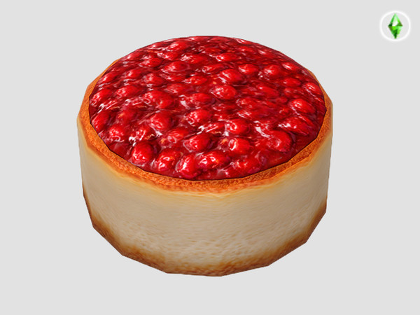 Sims 4 — Honey Bun Bakery Cheese Cake by SaeraMaples — Honey Bun Bakery Desserts Test FILE SIZES