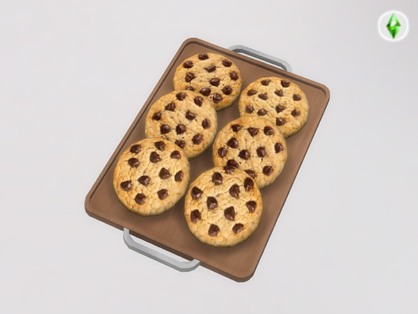 Sims 4 — Honey Bun Bakery Cookies Tray by SaeraMaples — Honey Bun Bakery Desserts Test FILE SIZES