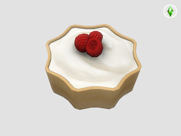Sims 4 — Honey Bun Bakery Mini Tart by SaeraMaples — Honey Bun Bakery Desserts Test FILE SIZES