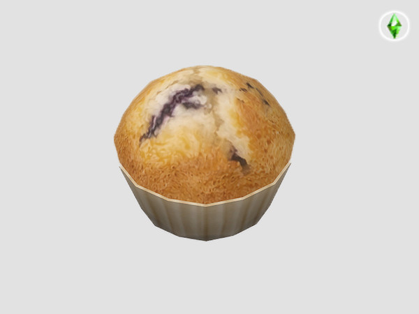 Sims 4 — Honey Bun Bakery Muffin Single by SaeraMaples — Honey Bun Bakery Desserts Test FILE SIZES