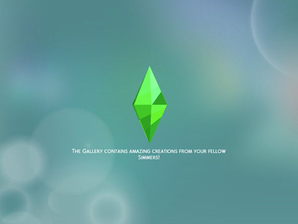 Sims 4 — Velvet Breeze Loading Screen by XChloe98 — This is a Teal Loading screen with Bokeh Lights! Making it look fun