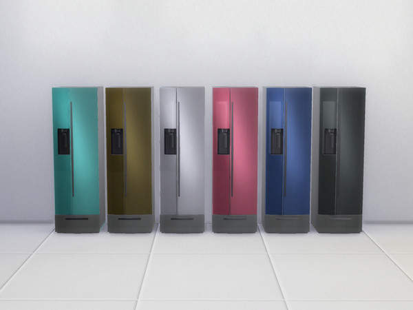 Sims 4 — Geisa Simple and Beautiful Refrigerators by CarineKitana — Geisa Simple and Beautiful Refrigerators