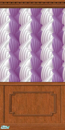 Sims 2 — White & Purple Wall 2 of 8 by BBKZ — Enjoy!