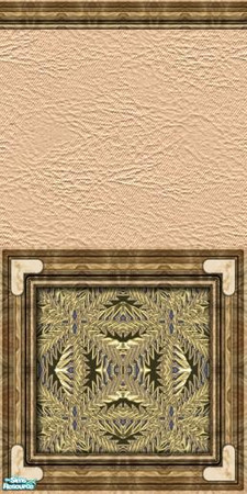 Sims 2 — Royal Wood - Wall 19 by DressAnGo — Royal Wood - Wall 19